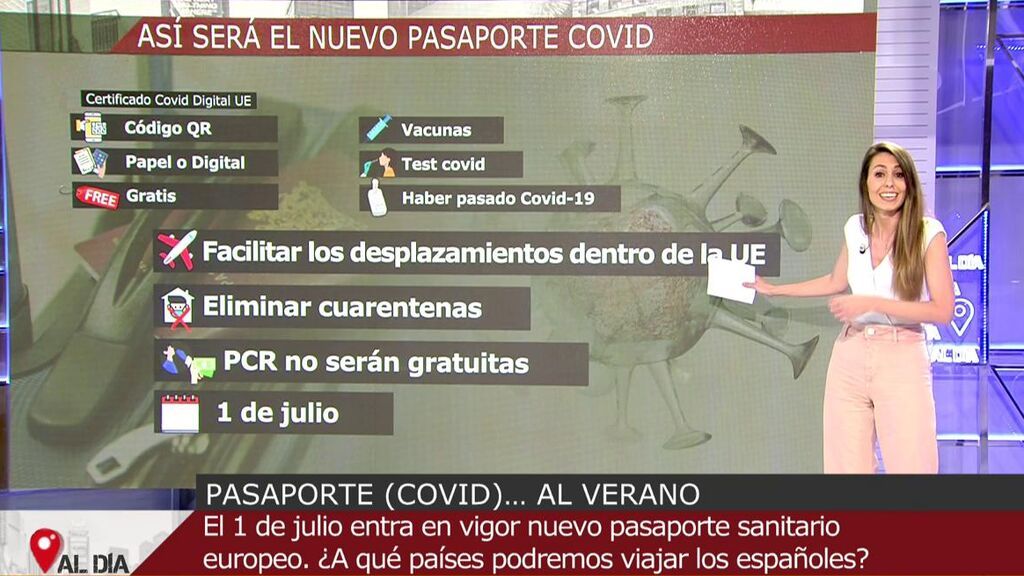 Qué información se incluye en el certificado covid