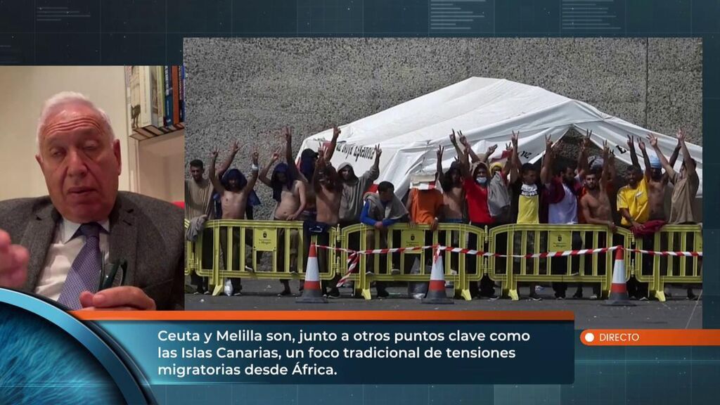 José Manuel García-Margallo, exministro de exteriores, analiza la crisis migratoria de Ceuta