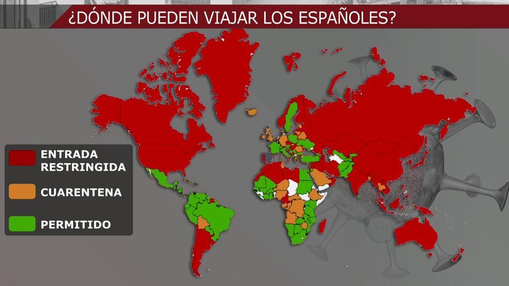 Qué países no permiten la entrada de extranjeros en verano