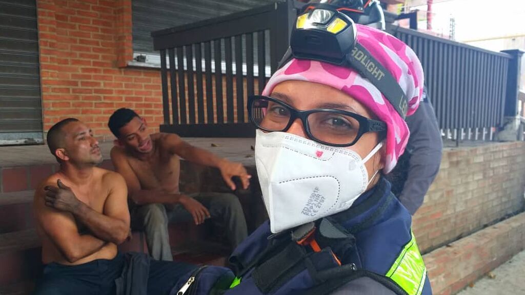 Zully Ródiz Paramédico Angeles de las vias
