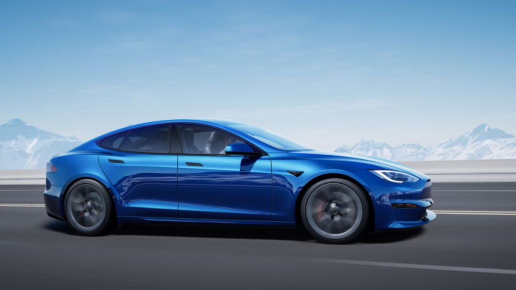 Exterior del Model S Plaid
