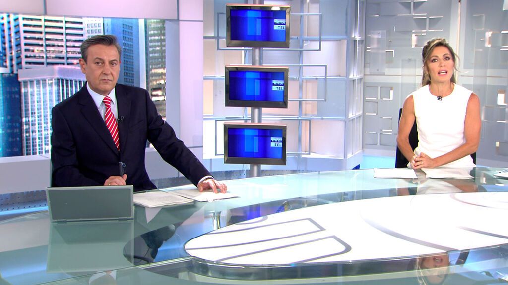 Con José Ribagorda y Ángeles Blanco Informativos Telecinco 2021 Mediodía 22/05/2021