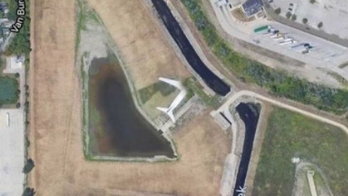 Un 'avión fantasma' aparece en Google Maps en el lugar de un accidente en el que murieron 273 personas