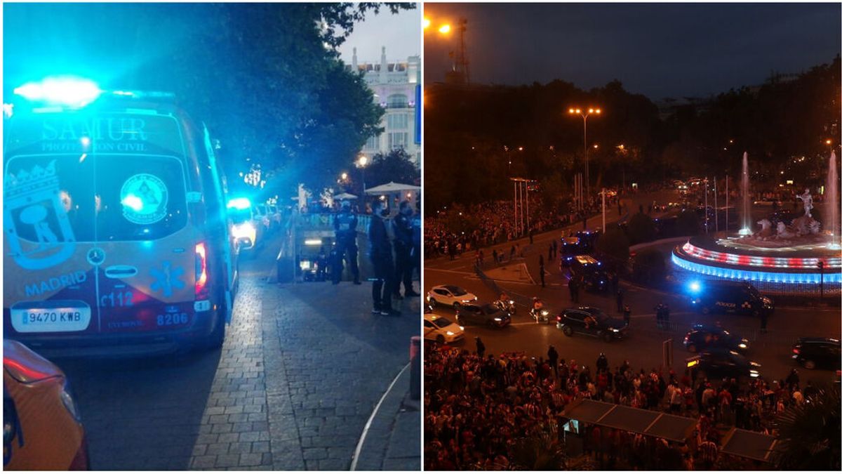 Fallece un aficionado del Atleti de 14 años en la celebración al golpearse con un muro Fallece un aficionado del Atleti de 14 años en la celebración al golpearse con un muro