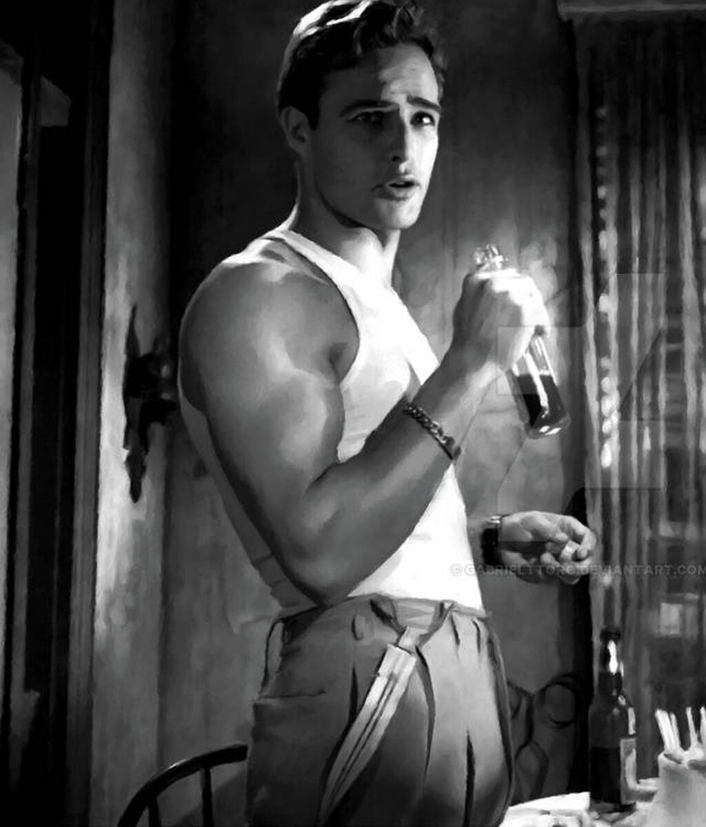 Marlon Brando en 'Un tranvía llamado deseo' (1951)