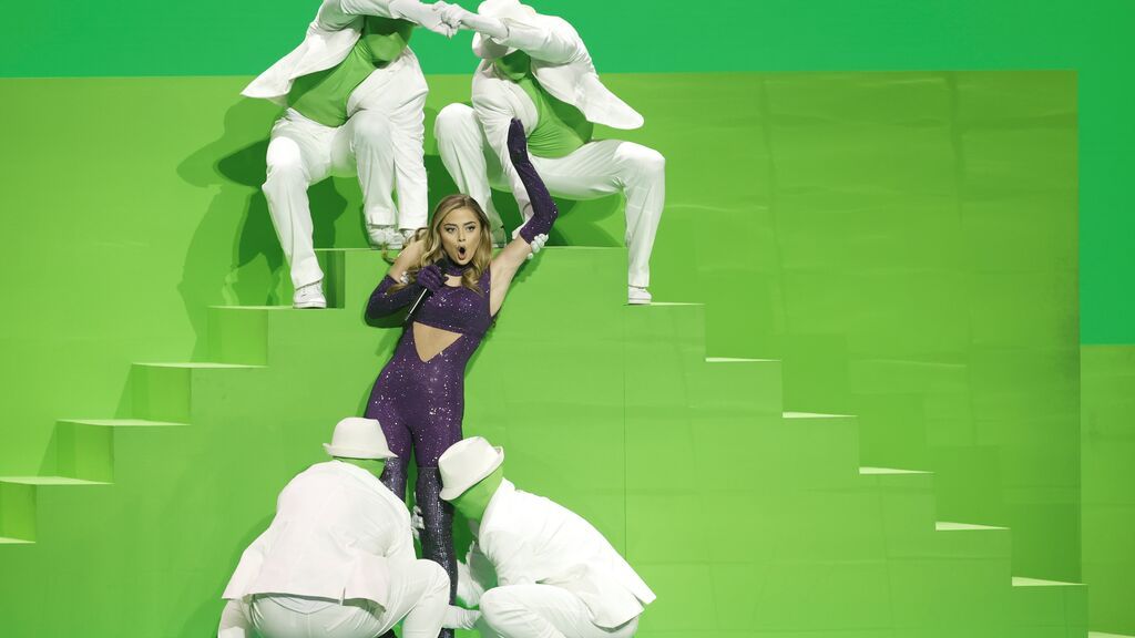 Stefania, de Grecia con la canción 'Last Dance'