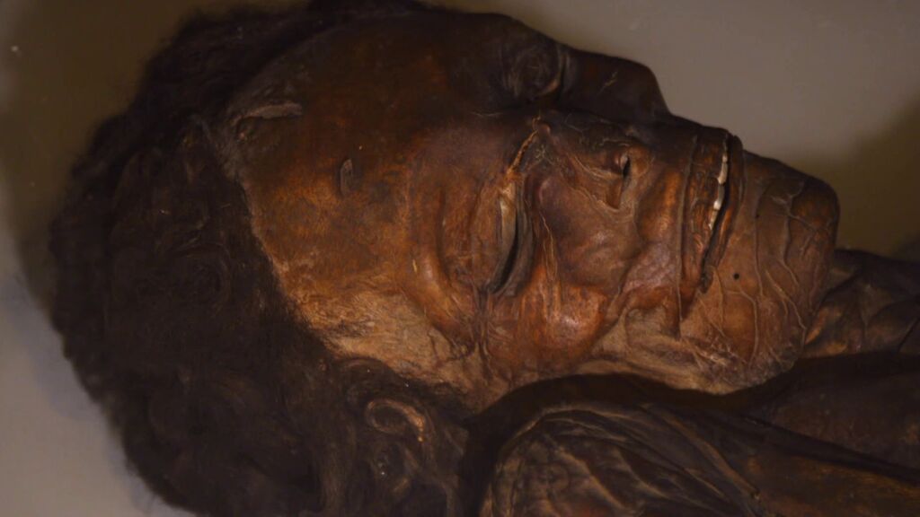 La espectacular momia guanche La espectacular momia guanche