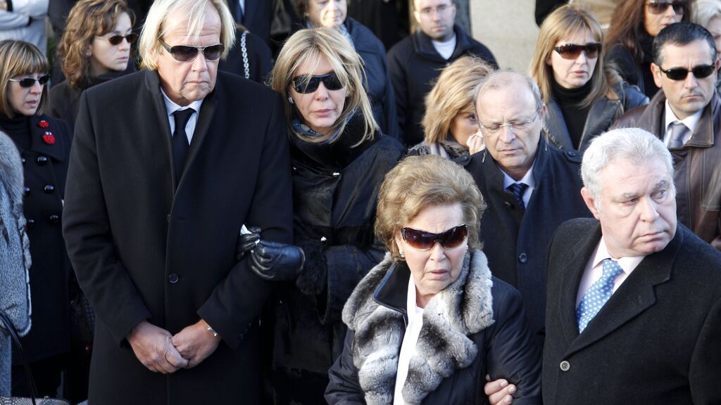 Funeral de Carla, la hermana de Norma Duval