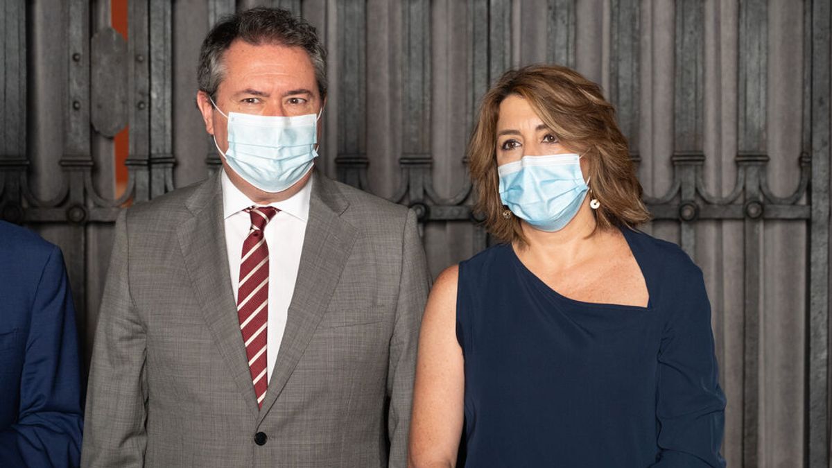 Juan Espadas y Susana Díaz Juan Espadas y Susana Díaz