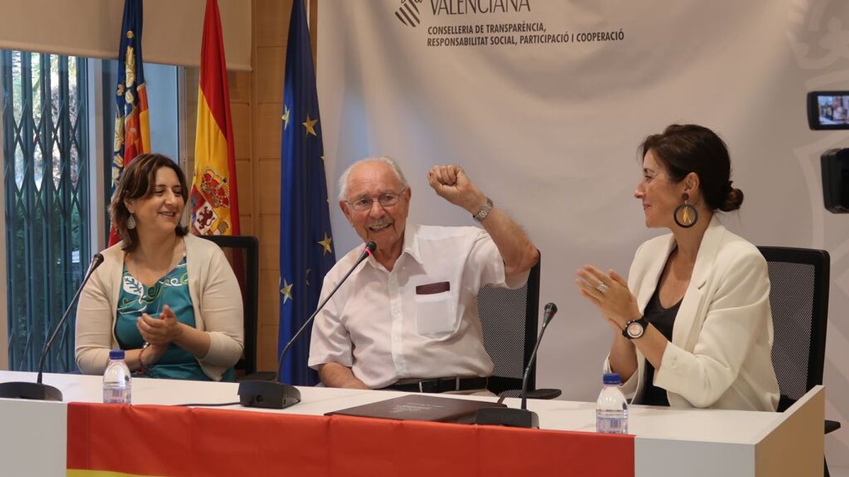 Muere a los 101 años Josep Almudéver, el último brigadista internacional Muere a los 101 años Josep Almudéver, el último brigadista internacional
