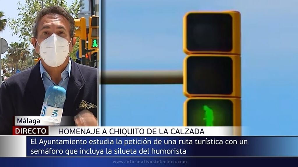 La imitación de José Palacios ante el semáforo en honor a Chiquito que hizo reir a Isabel Jiménez en directo