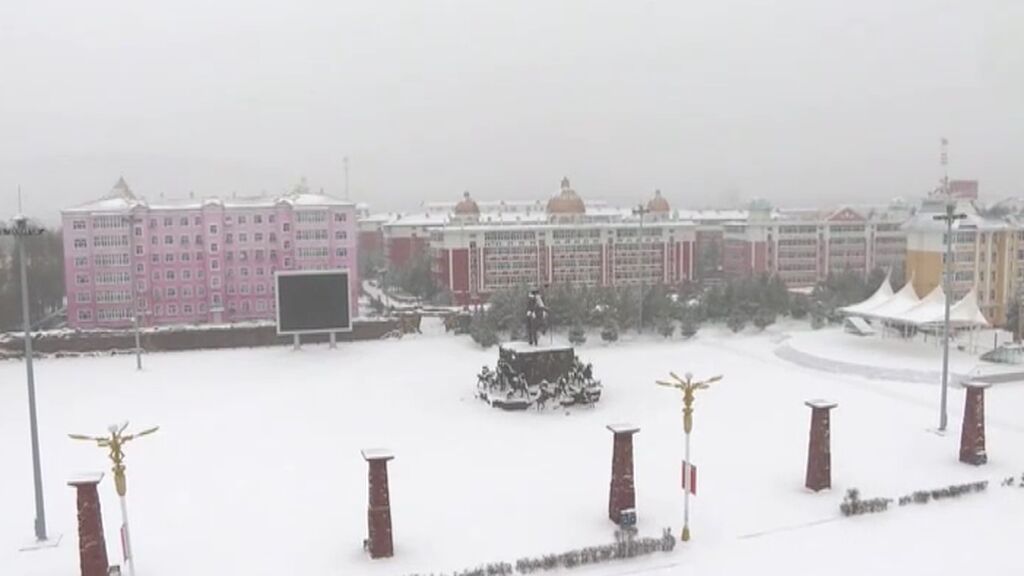 Mongolia vuelve al invierno de un día para otro con 20 ºC menos y una gran nevada