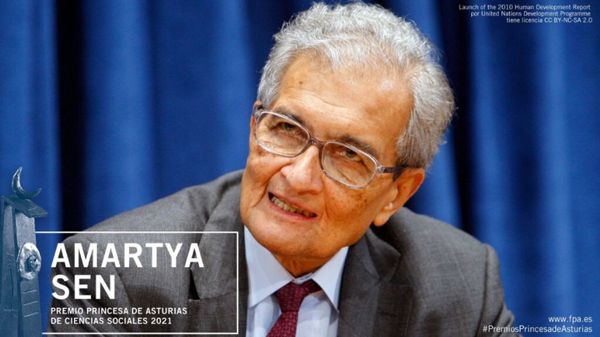 El economista Amartya Kumar Sen, premio Princesa de Asturias de Ciencias Sociales 2021 El economista Amartya Kumar Sen, premio Princesa de Asturias de Ciencias Sociales 2021