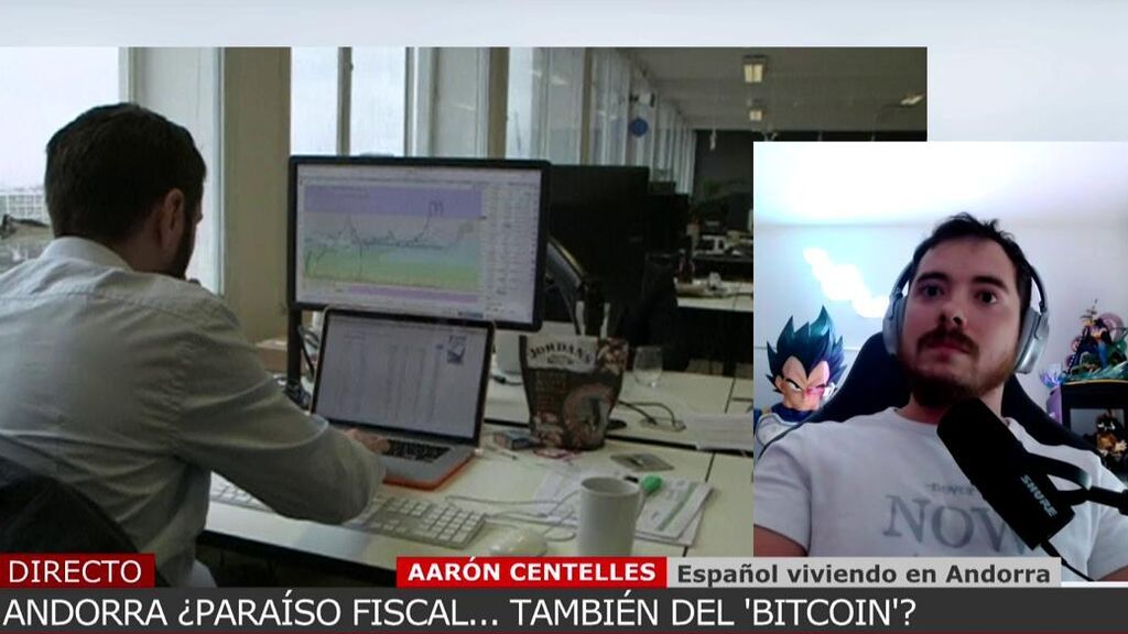 Aarón es inversor en criptomonedas y vive en Andorra: "Ahorro cinco veces más que en España"