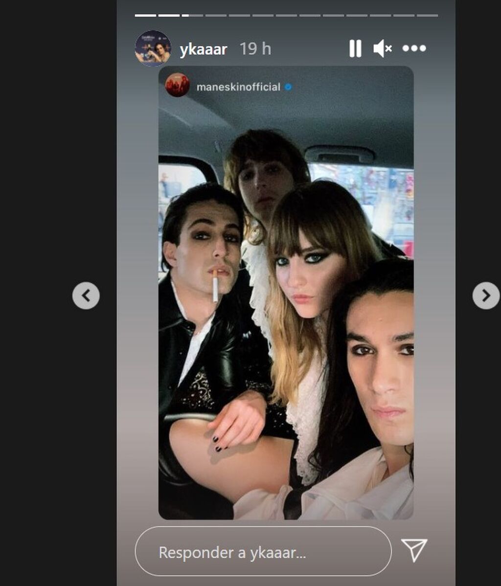Stories de Damiano David