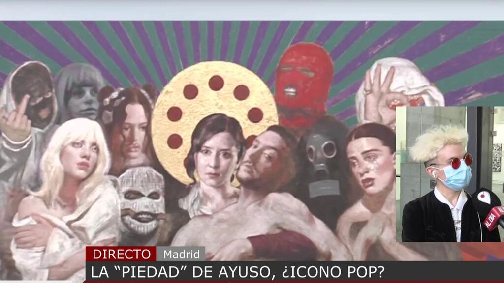 Hablamos con la artista que ha plasmado a Isabel Díaz Ayuso como 'icono pop'