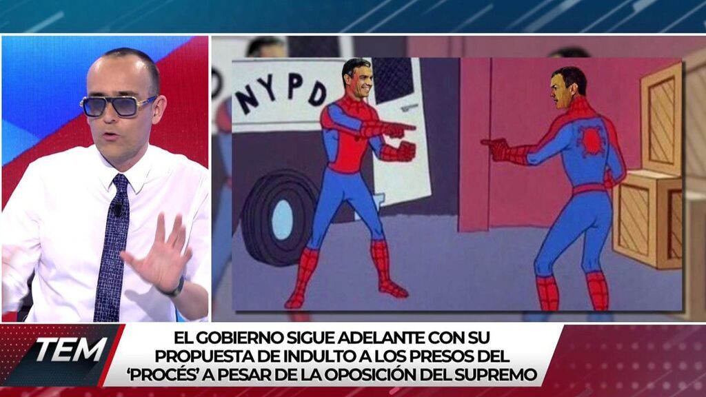 Risto, sobre los indultos: “Para cualquier tema hay dos Pedro Sánchez” Todo es mentira 2021 Programa 599