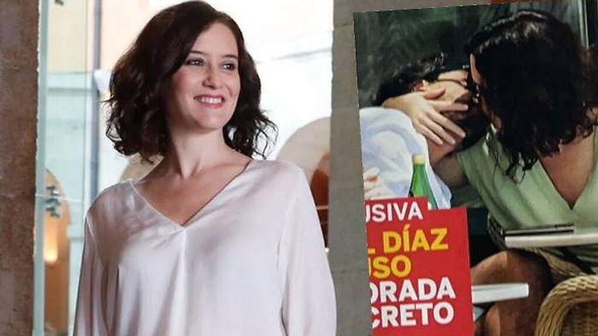 Isabel Díaz Ayuso, enamorada de un sanitario