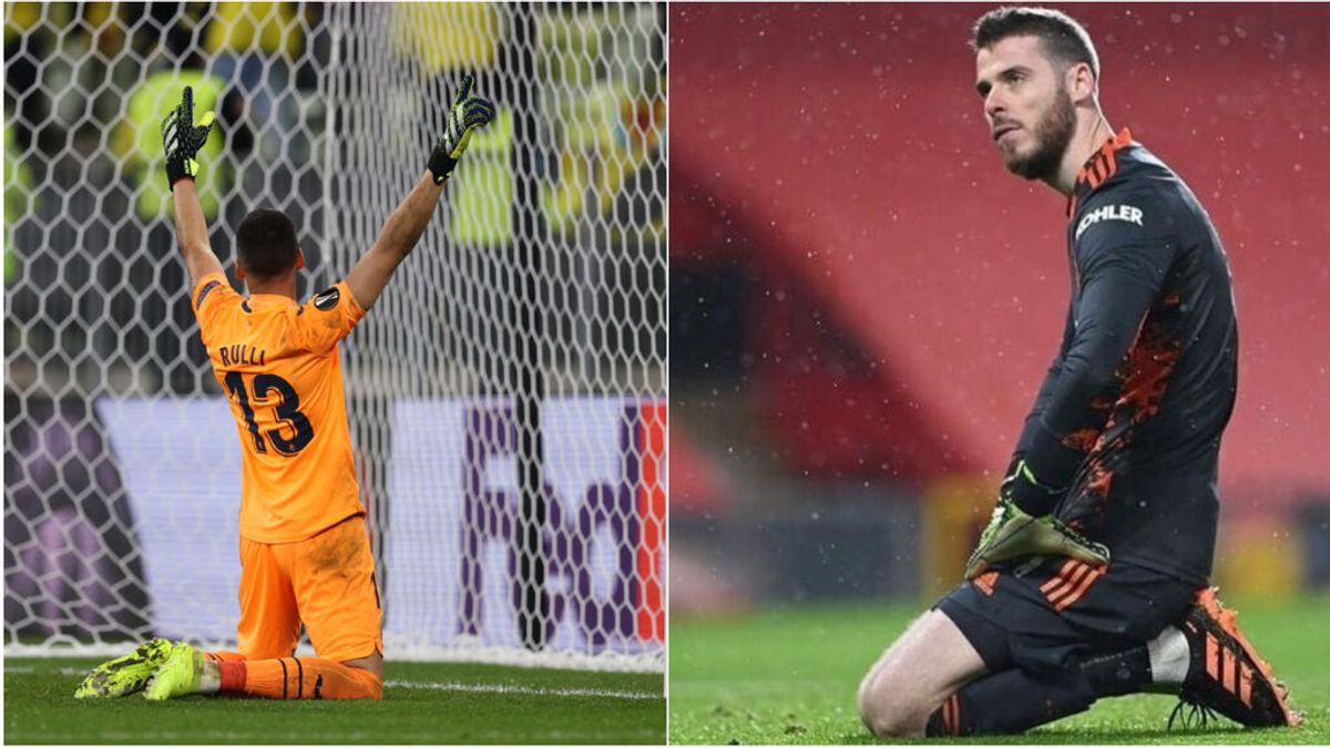 La cara y la cruz de la final de la Europa League: Rulli toca el cielo, De Gea baja a los infiernos La cara y la cruz de la final de la Europa League: Rulli toca el cielo, De Gea baja a los infiernos
