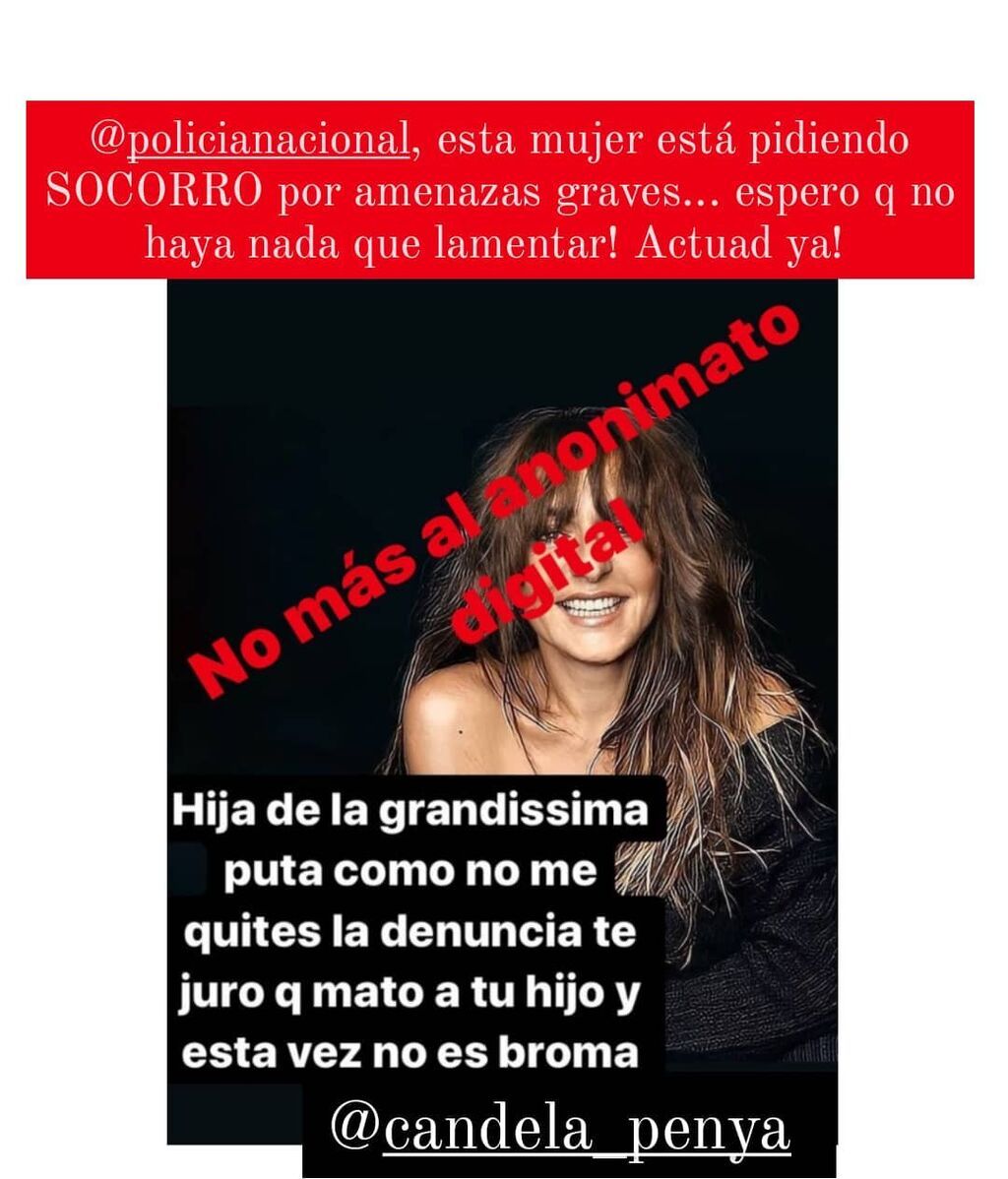 Paula Echevarría arropa públicamente a Candela Peña