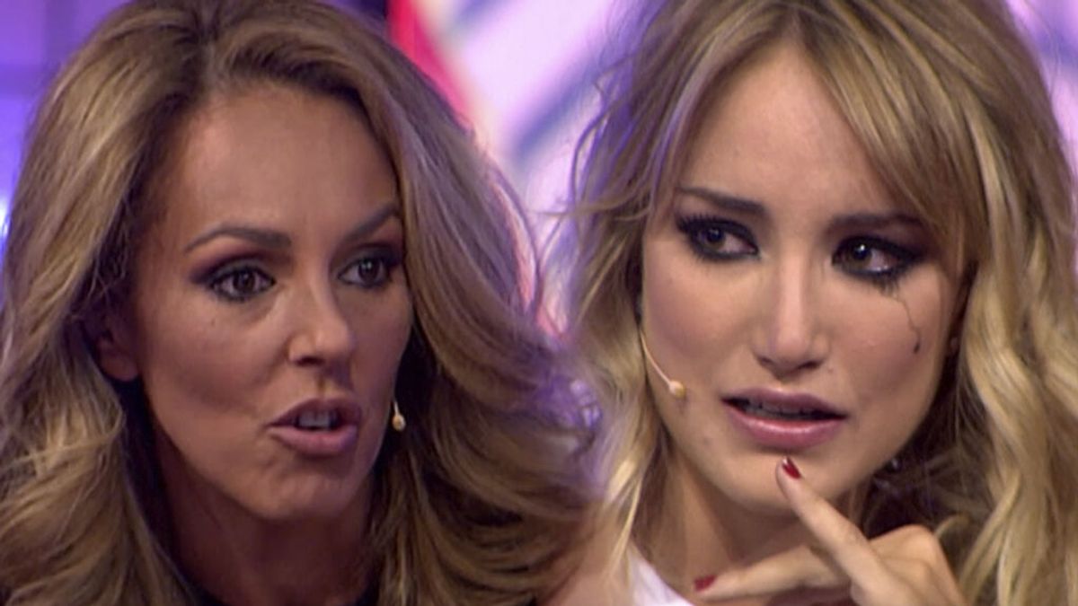 Rocío Carrasco fue el apoyo de Alba Carrillo en un momento difícil -  Telecinco