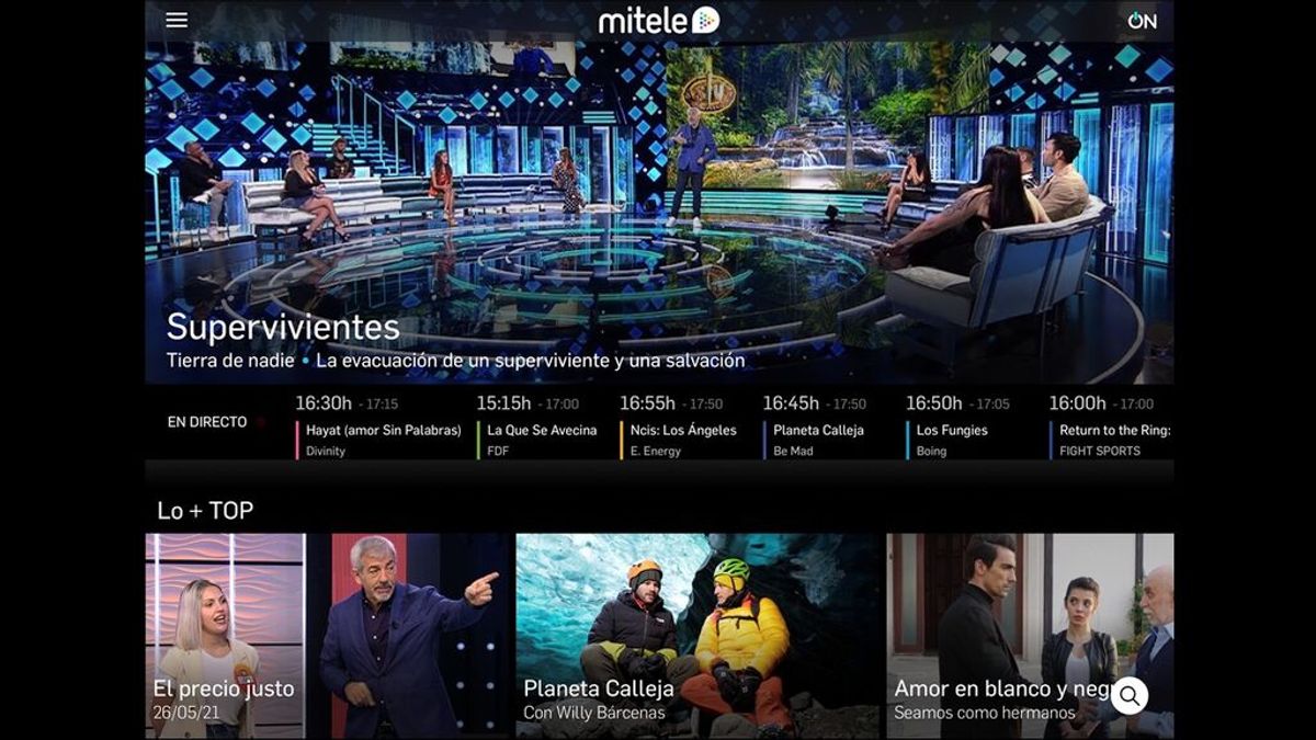 Mitele incrementa un 41% su consumo en abril y se sitúa como la plataforma de televisión más vista