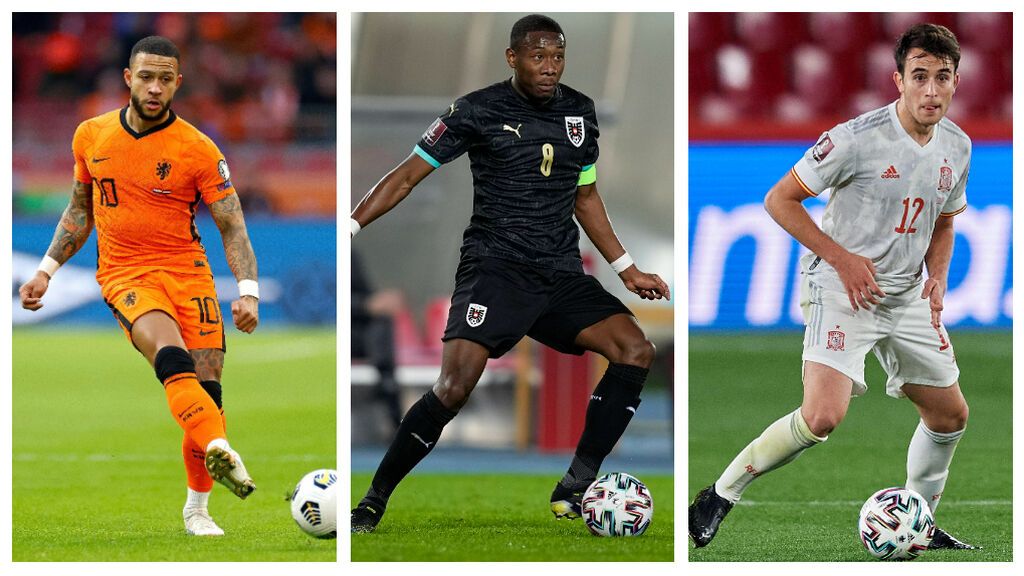 El once ideal de jugadores que jugarán la Eurocopa sin resolver su futuro: de Eric García, a Depay