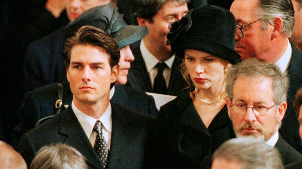 Nicole Kidman acudió al funeral junto a Tom Cruise.