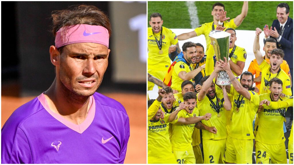 Rafa Nadal felicitó al Villarreal por la Europa League.