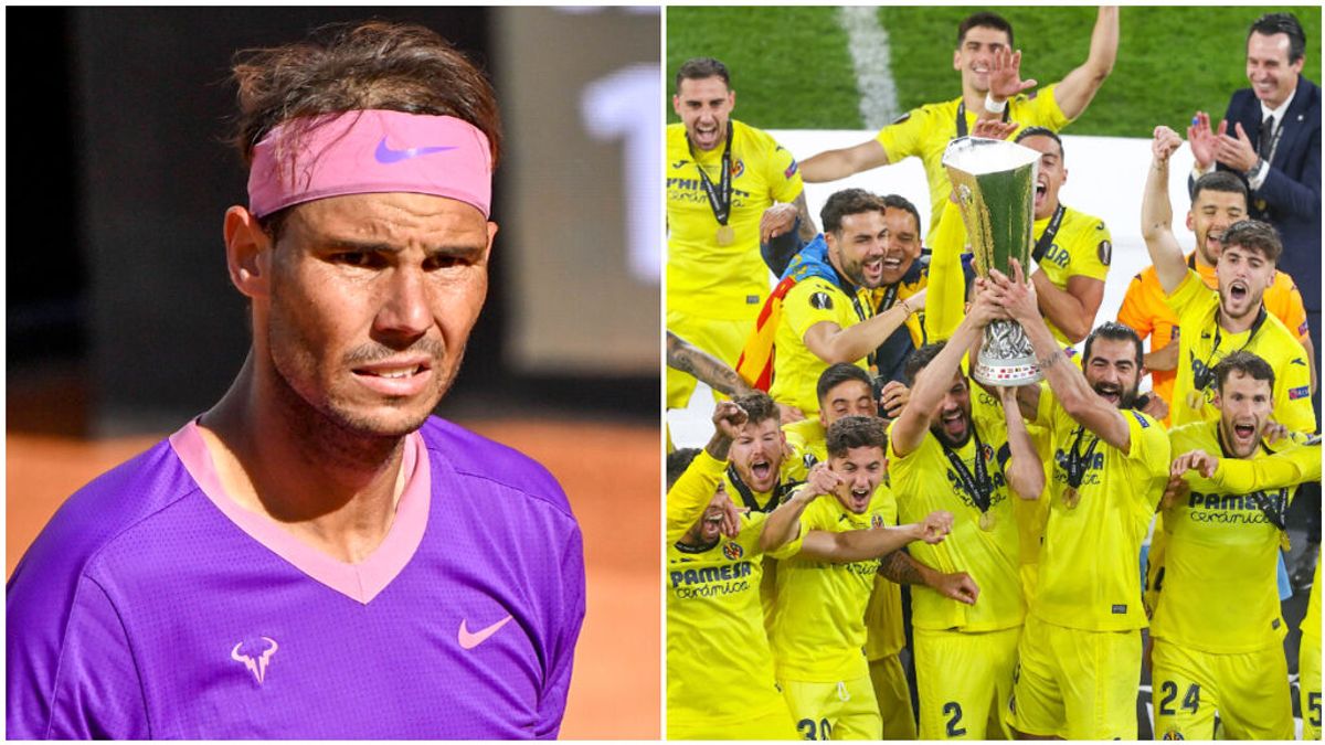 Rafa Nadal felicitó al Villarreal por la Europa League. Rafa Nadal felicitó al Villarreal por la Europa League.