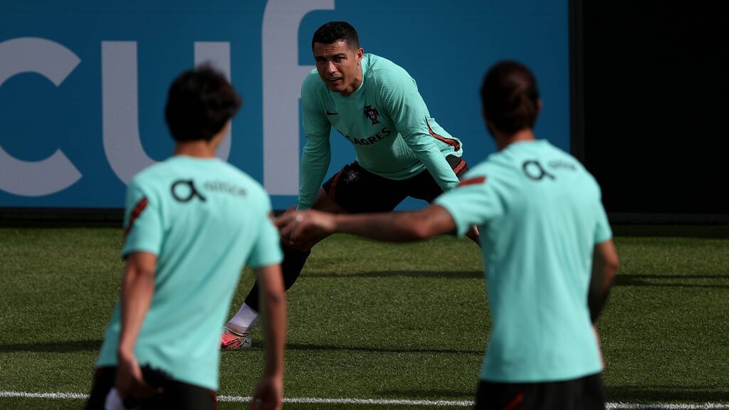 Portugal, la selección está concentrada para la Eurocopa pendiente del futuro de Cristiano Ronaldo