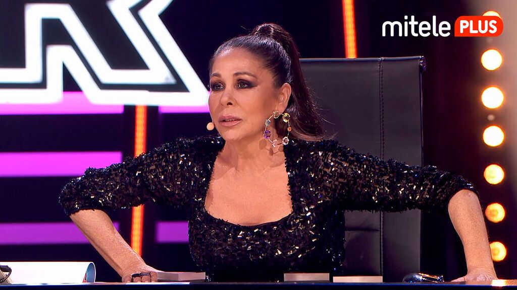 Tensión entre Isabel Pantoja y una integrante de 'Los 50' Top Star Temporada 1 Gala 3