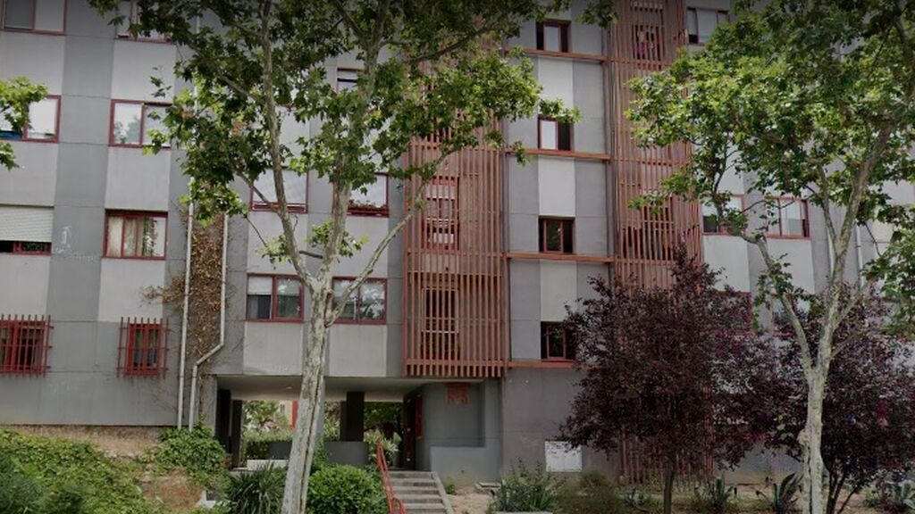 Vivienda en la que se ha localizado el cadáver de la mujer en Madrid