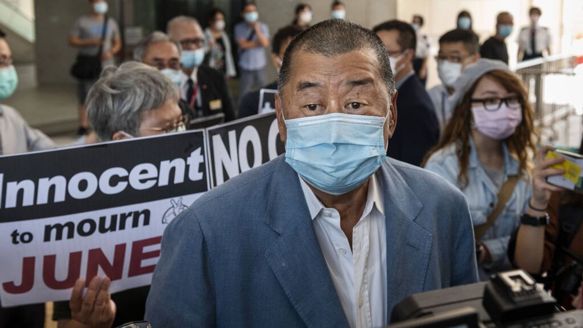 Dictan otra pena de 14 meses de prisión contra el magnate Jimmy Lai por organizar protestas en Hong Kong Dictan otra pena de 14 meses de prisión contra el magnate Jimmy Lai por organizar protestas en Hong Kong