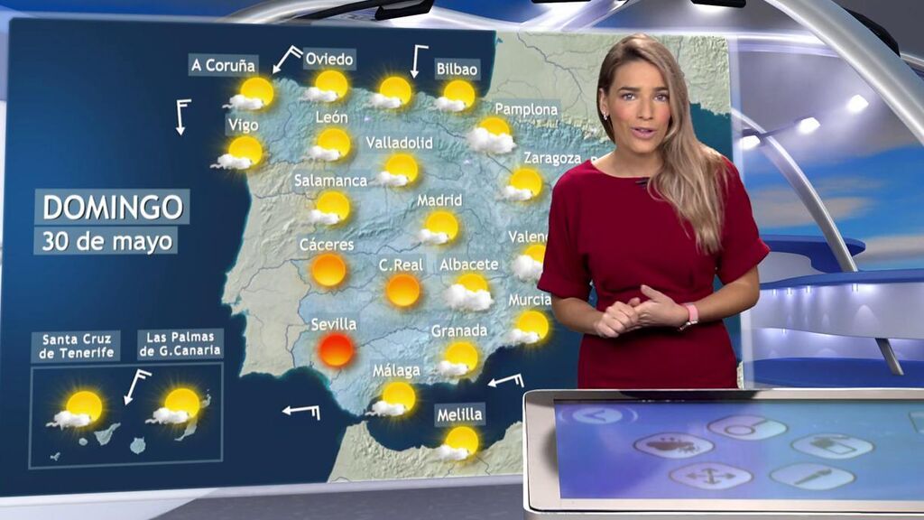 España, a la espera de más calor y tormentas primaverales el fin de semana