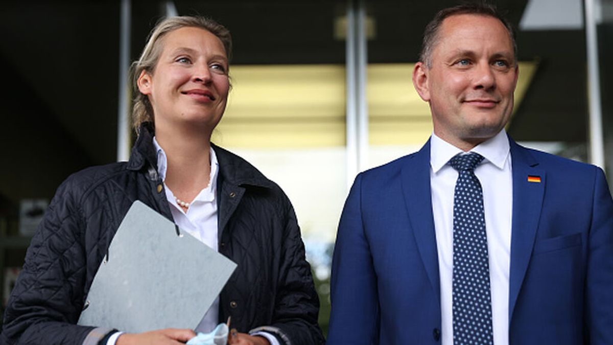 Weidel-Chrupalla, el dúo de AfD apoyado por los más radicales para las elecciones generales