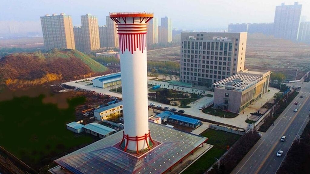 TORRES DE SUCCIÓN CO2 EN CHINA