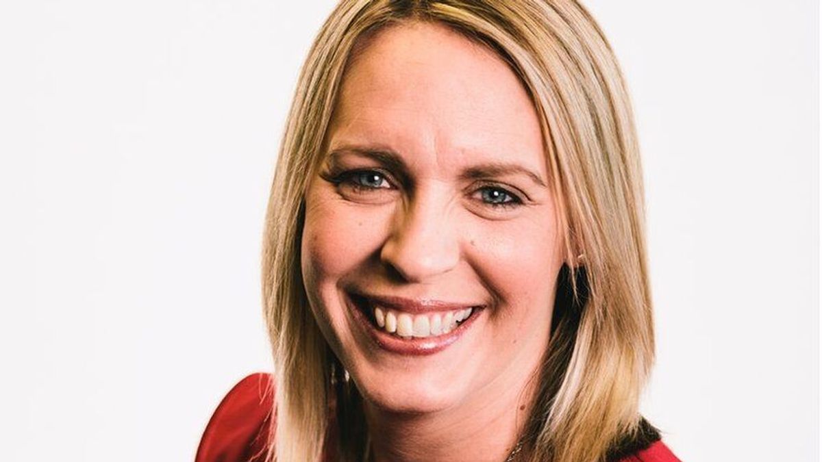 Lisa Shaw, locutora de la BBC Lisa Shaw, locutora de la BBC