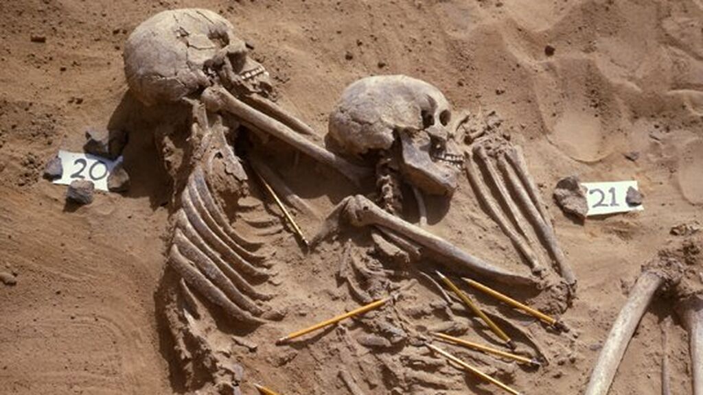 Los humanos ya morían en guerras prehistóricas, provocadas por el cambio climático