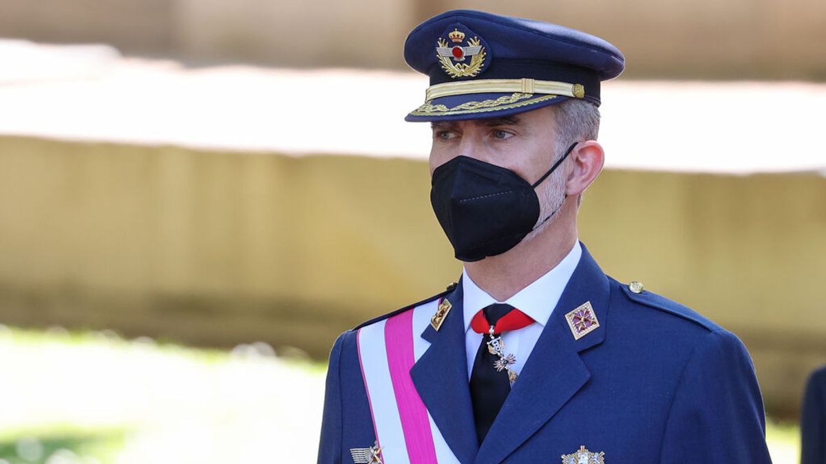 El rey Felipe VI se vacunó este sábado en el Wizink Center El rey Felipe VI se vacunó este sábado en el Wizink Center