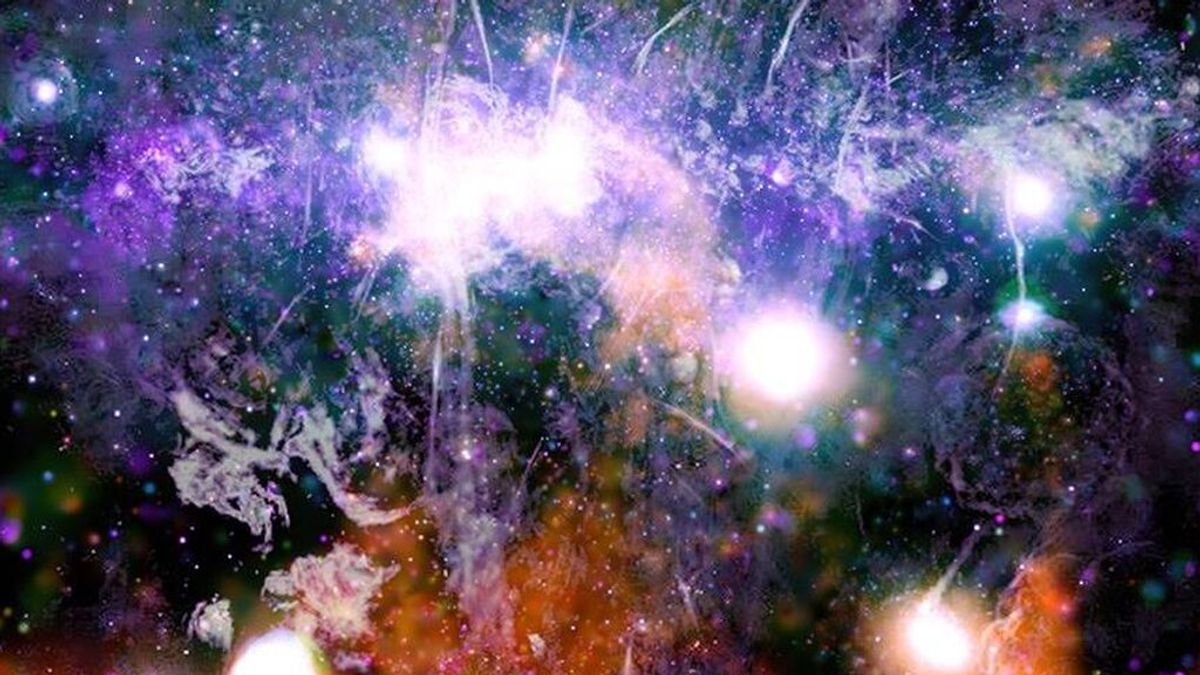 Los rayos X revelan los violentos fenómenos energéticos en el centro de nuestra Galaxia Los rayos X revelan los violentos fenómenos energéticos en el centro de nuestra Galaxia