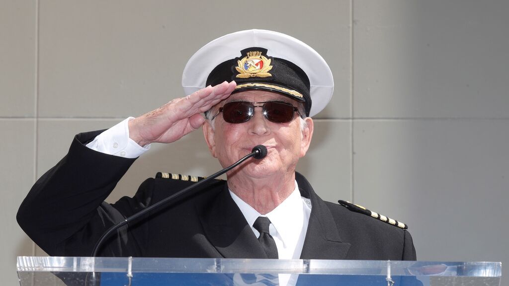 Gavin MacLeod, el capitán de 'Vacaciones en el mar'