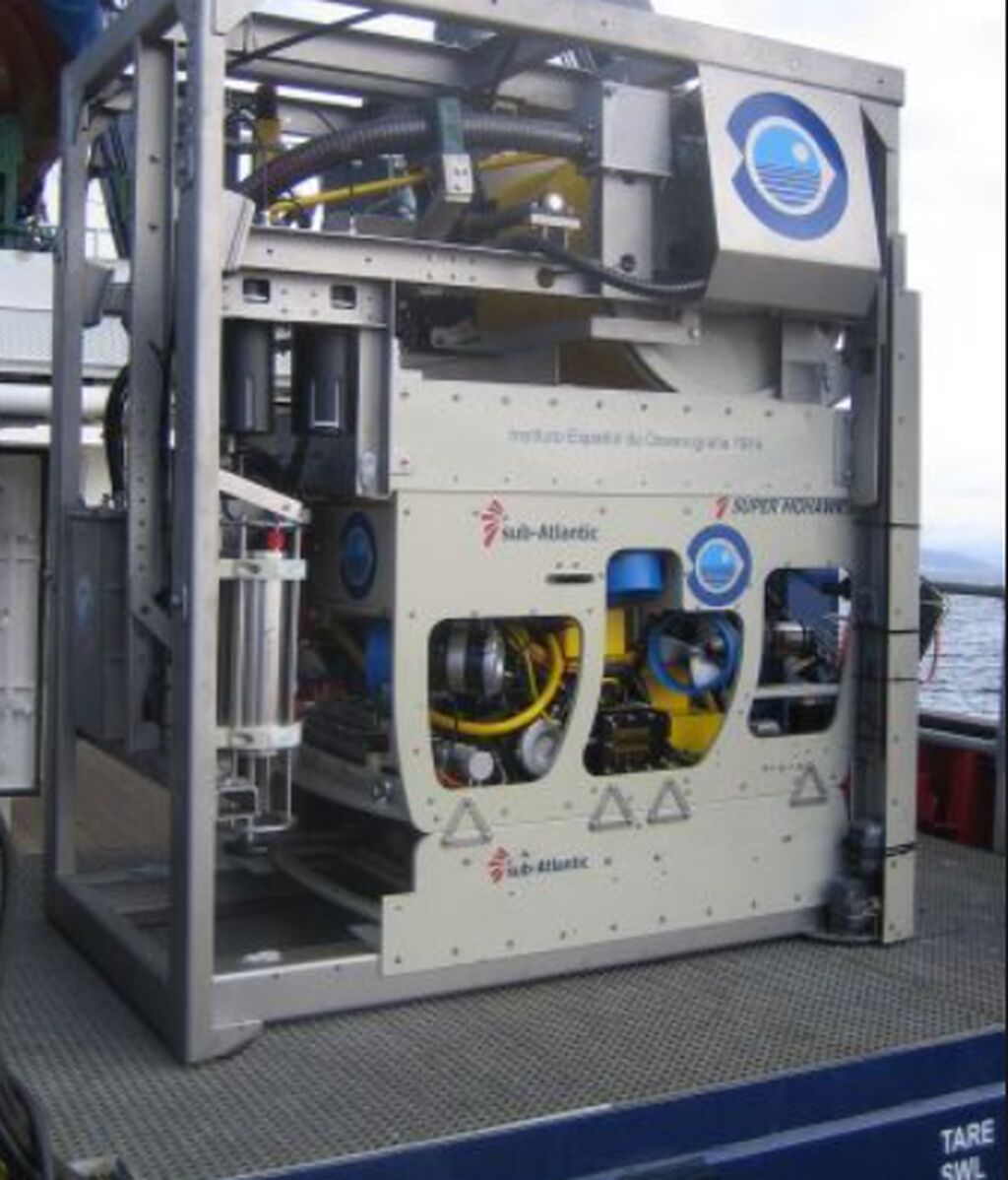 El robot submarino no tripulado Liropus