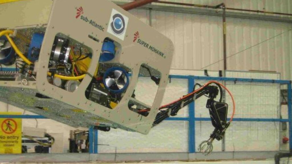 Liropus, el robot que buscar rastros de las niñas en el fondo del mar