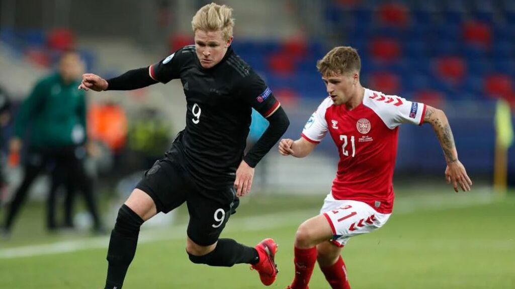 Los goles del Dinamarca 2-2 Alemania