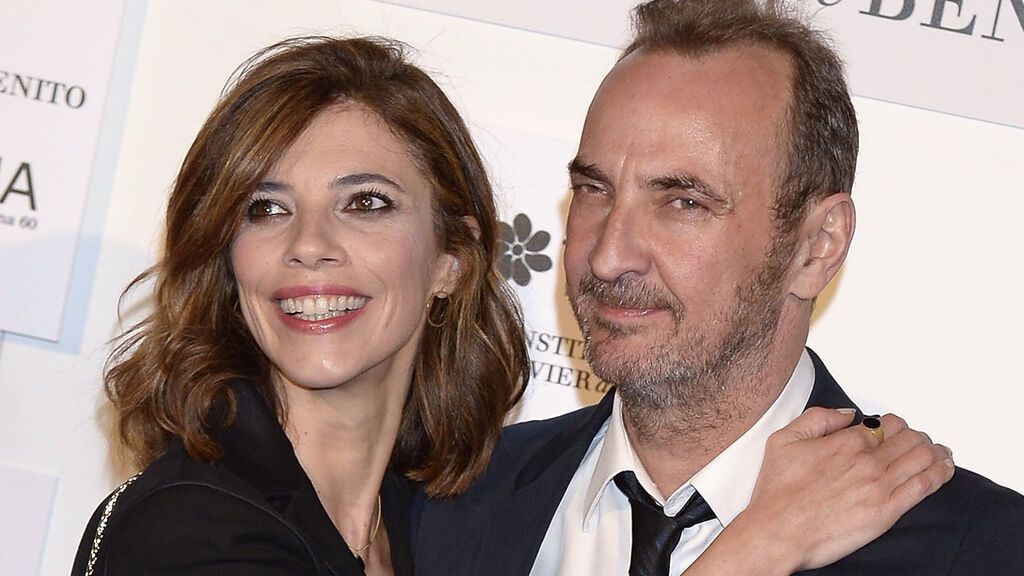 Maribel Verdú con su marido, Pedro Larrañaga