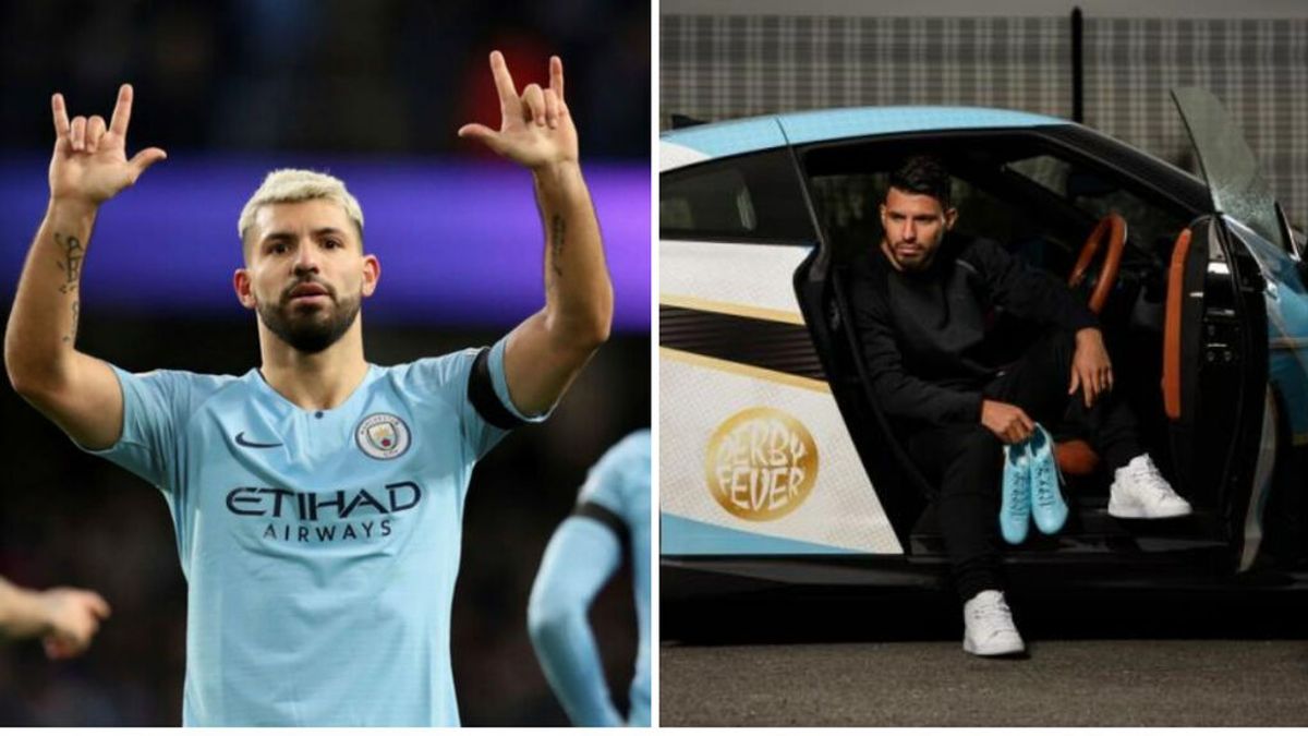 El gran gesto del Kun Agüero con los utilleros del Manchester City: relojes de lujo para todos y sorteo de uno de sus coches