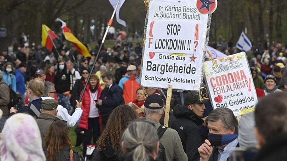 “La Base”: el partido negacionista y contrario a las medidas pandémicas alemán “La Base”: el partido negacionista y contrario a las medidas pandémicas alemán
