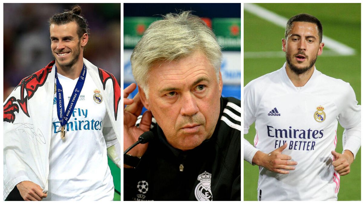 Ancelotti sienta las bases de su nuevo Real Madrid: confía en Bale y Hazard, se 'olvida' de Asensio y no pide fichajes a Florentino Ancelotti sienta las bases de su nuevo Real Madrid: confía en Bale y Hazard, se 'olvida' de Asensio y no pide fichajes a Florentino