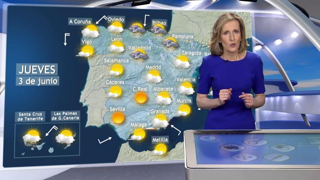 Se van avecinan más tormentas con granizo y fuerte viento: el tiempo que hará el jueves en España